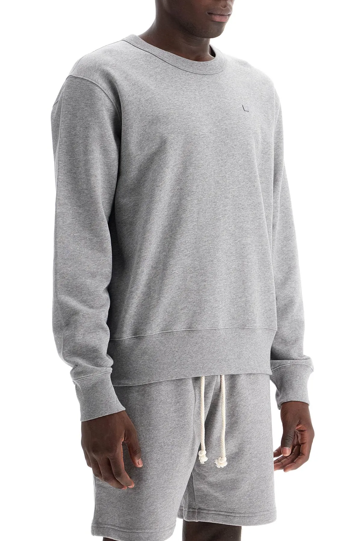 Acne Studios Organic Cotton Crewneck Sweatshirt