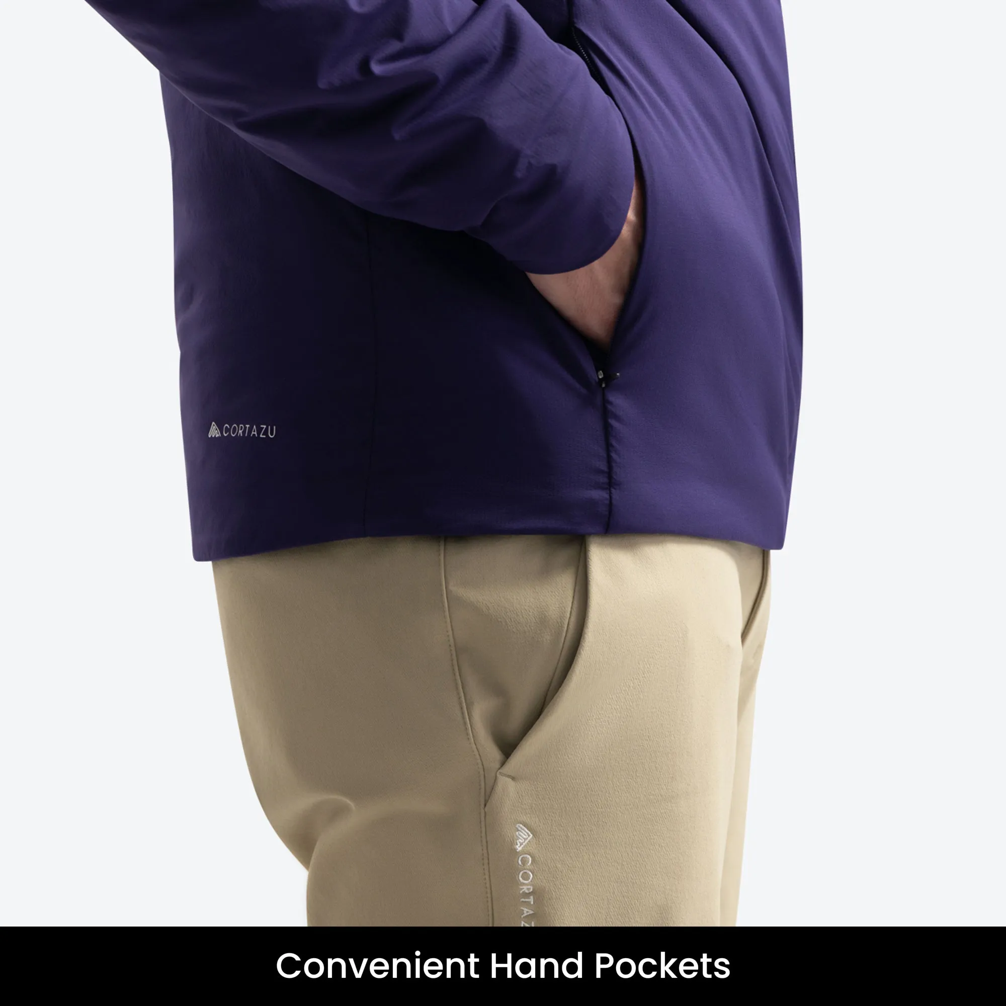 All weather Mid-layer Jacket Purple | Men