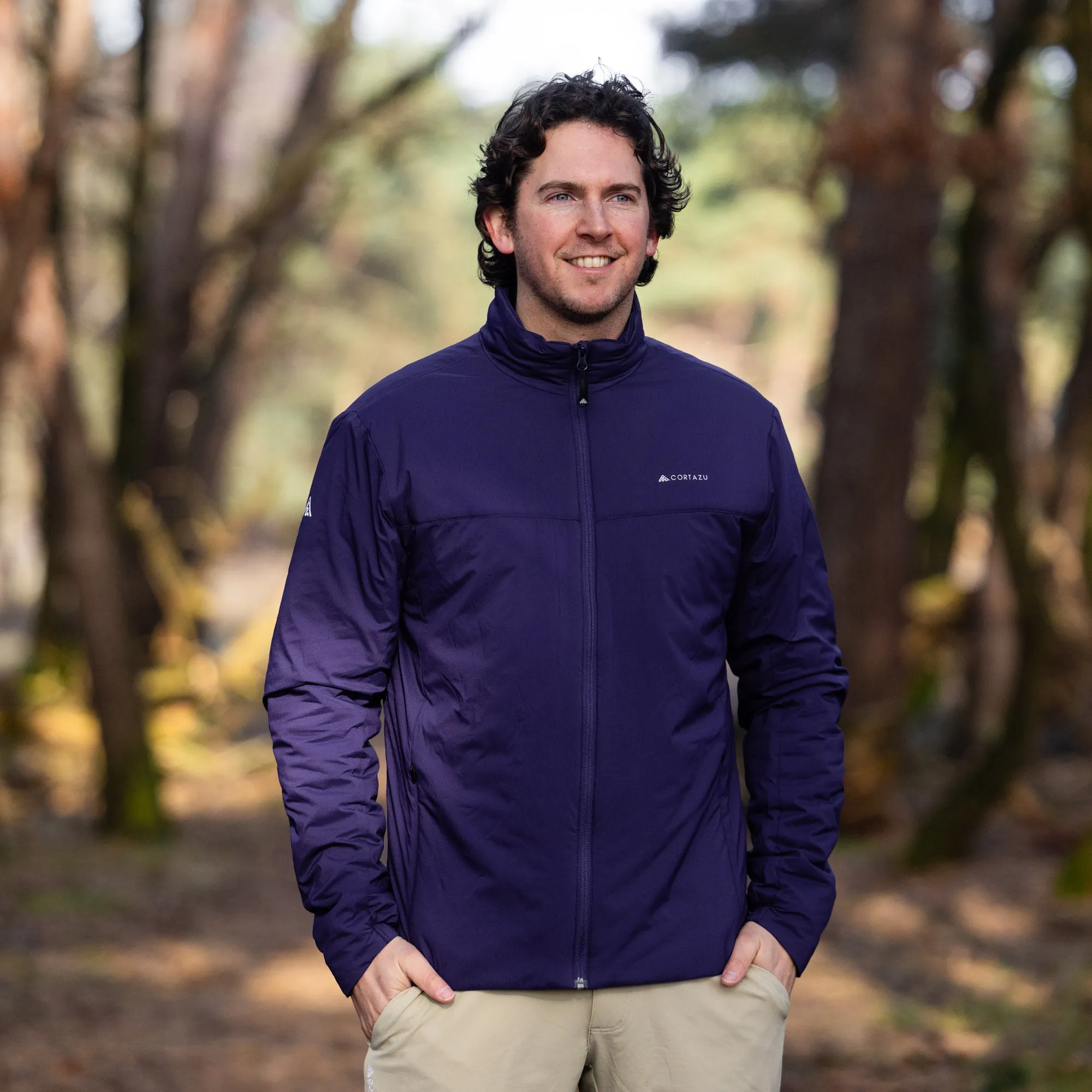 All weather Mid-layer Jacket Purple | Men