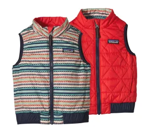 Baby Reversible Puff-Ball Vest