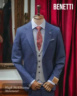 Benetti Tailored Fit Suit - OSLO