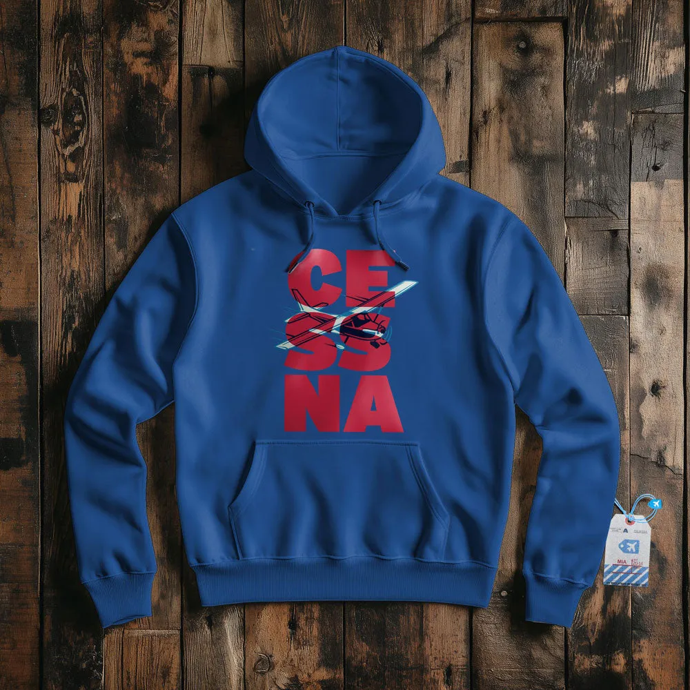 Cessna Letters - Pullover Hoodie