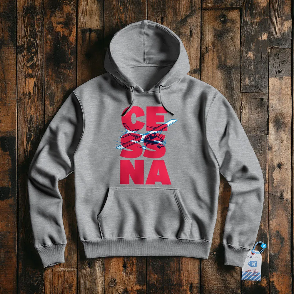 Cessna Letters - Pullover Hoodie