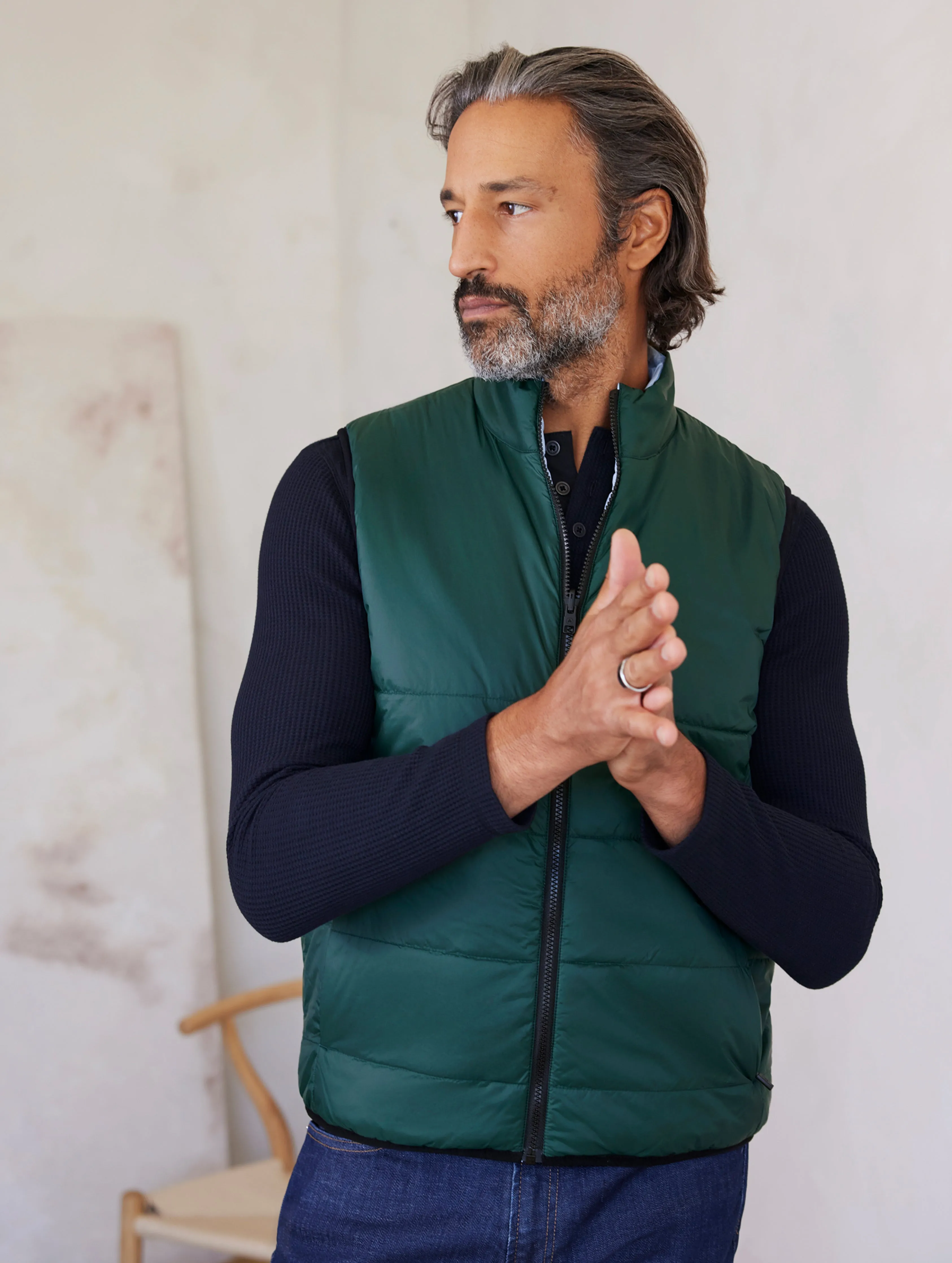 Core Vest - Scarab Green