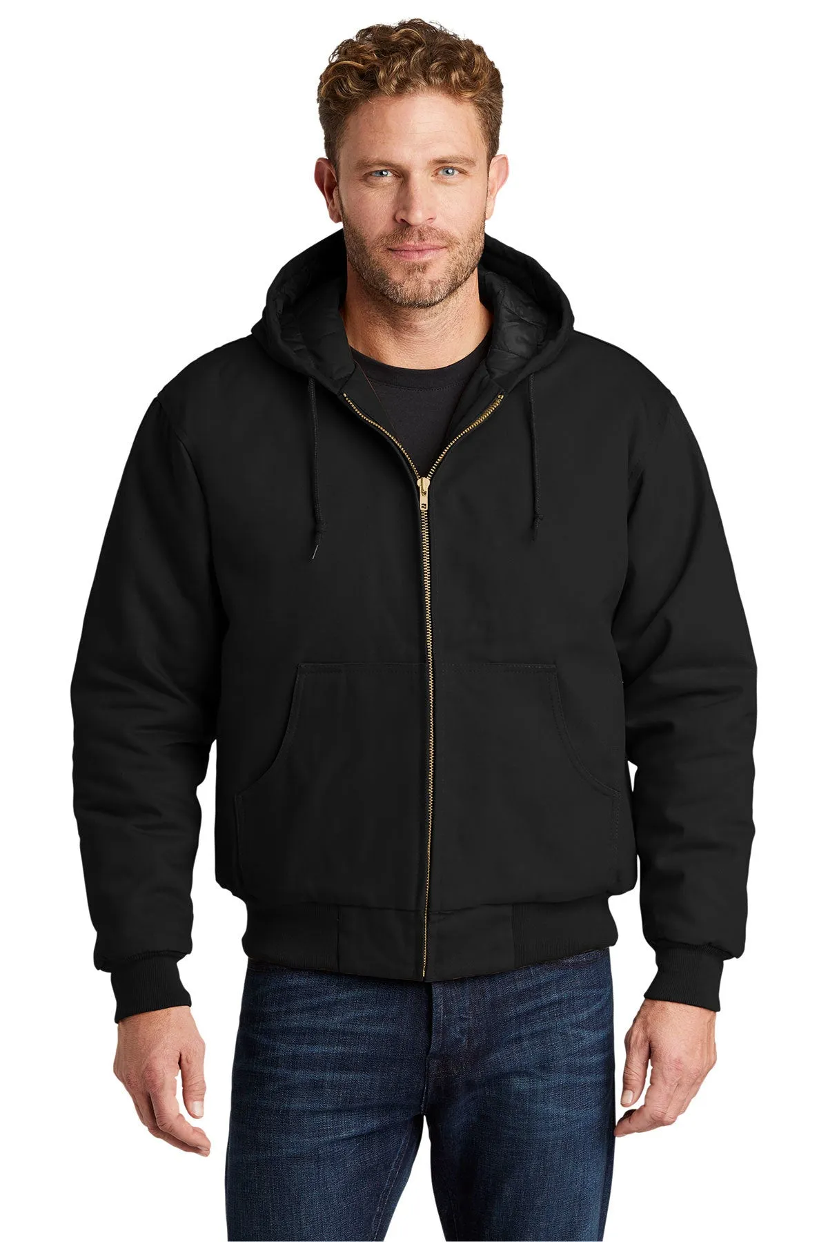 Cornerstone Duck Cloth Hooded Work Jacket