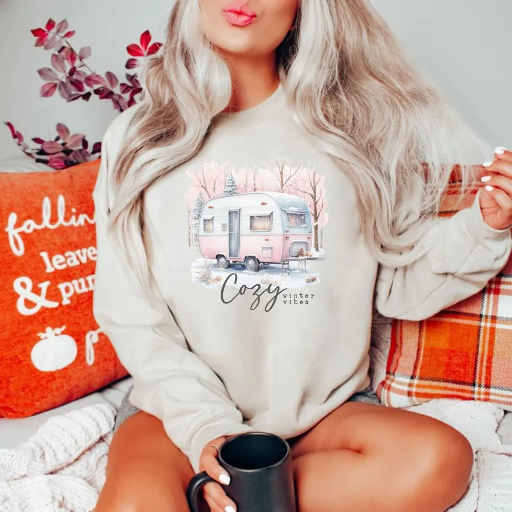 Cozy Vibes Wanderlust Sweatshirt