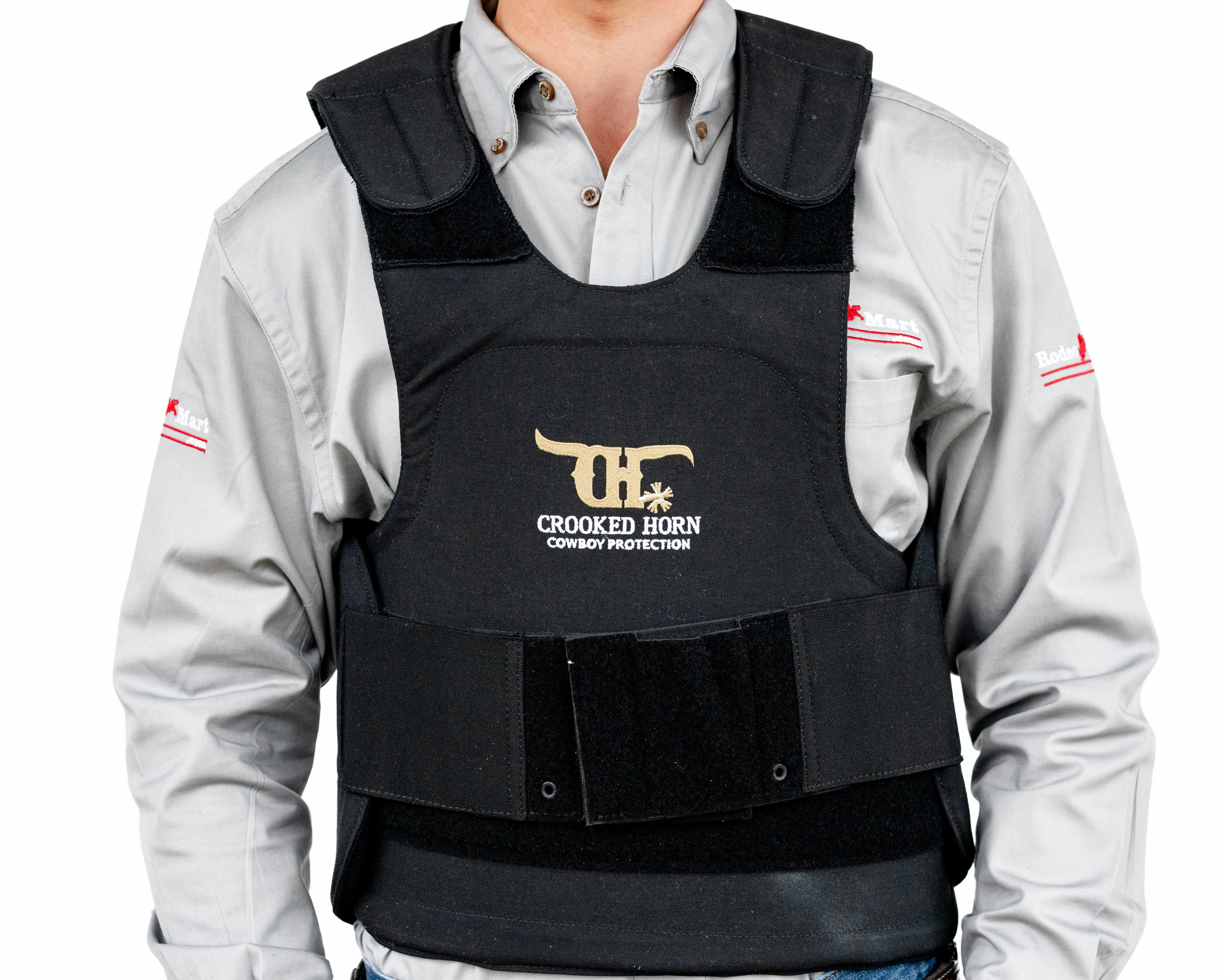 Crooked Horn Bullfighter Cordura Rodeo Vest - Adult