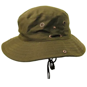 Dalston Bucket Hat in Olive