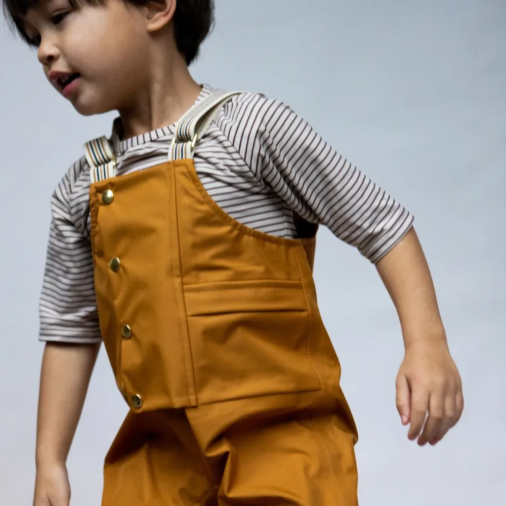 Dungaree Rain Pants - Arbutus