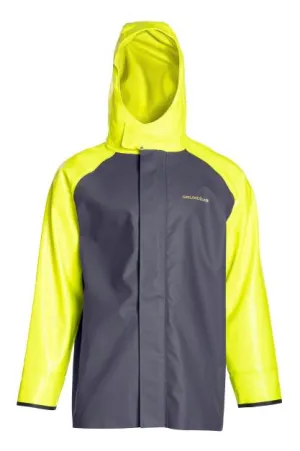 Grundens Men's Hauler Hi-Vis Waterproof Hooded Jacket