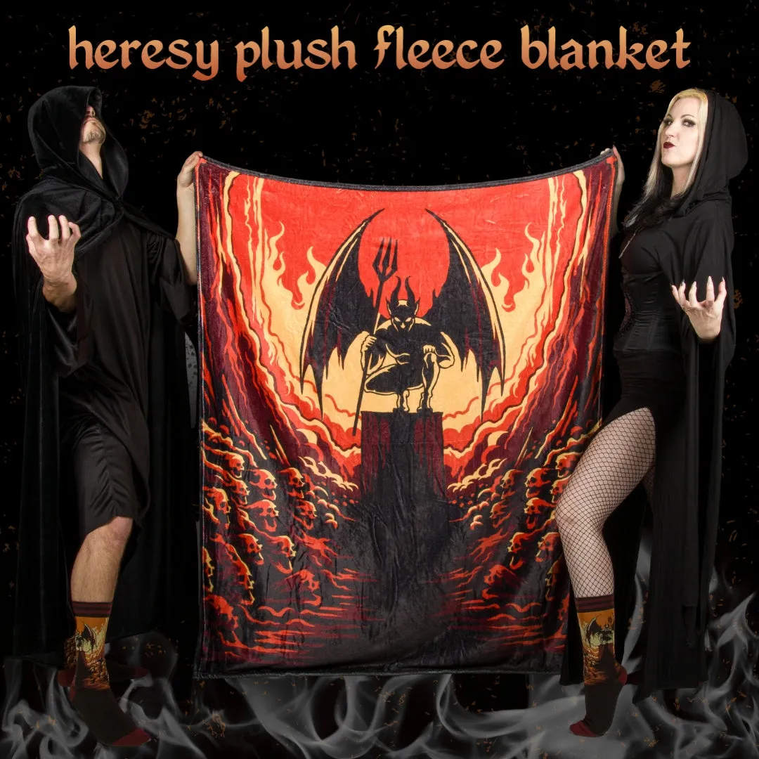 Heresy Plush Fleece Blanket