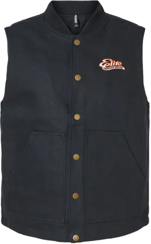 Independent Trading Co. Insulated Canvas Workwear Vest