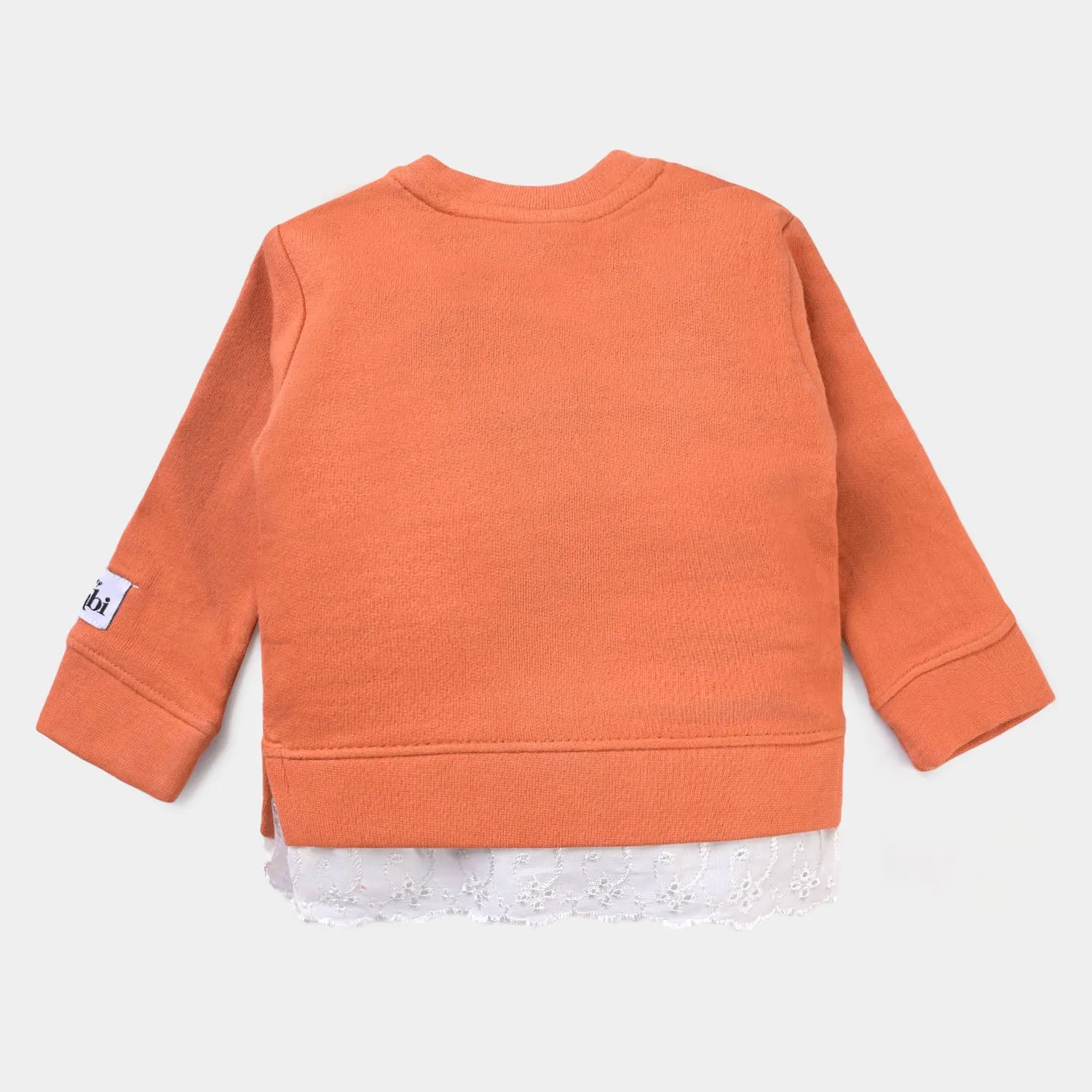 Infants Girls Fleece Sweatshirt Bambi - Brown