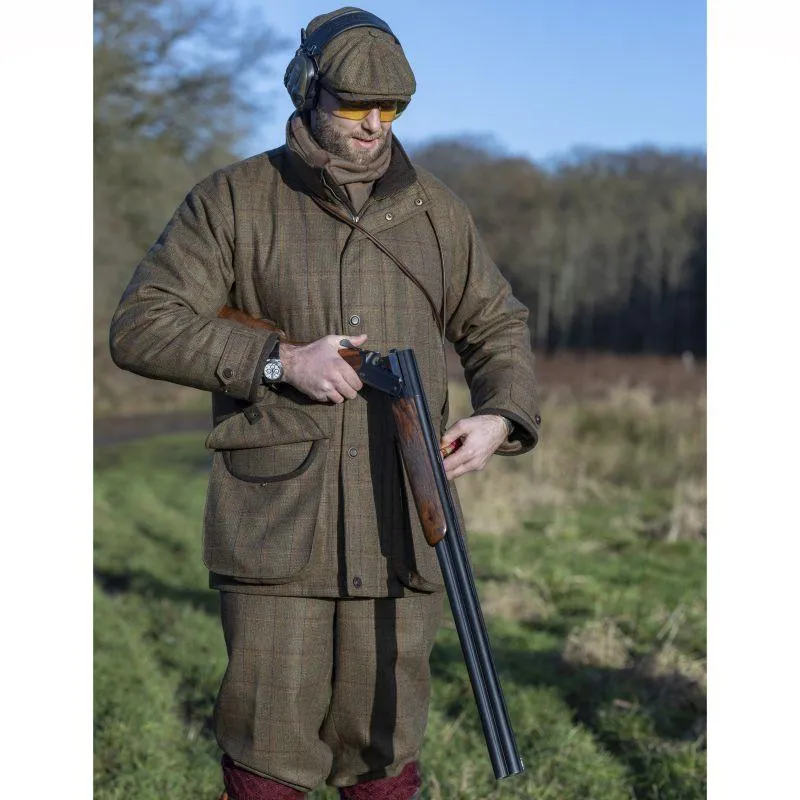 Laksen Wingfield CTX Waterproof Mens Tweed Coat - Woolston Tweed