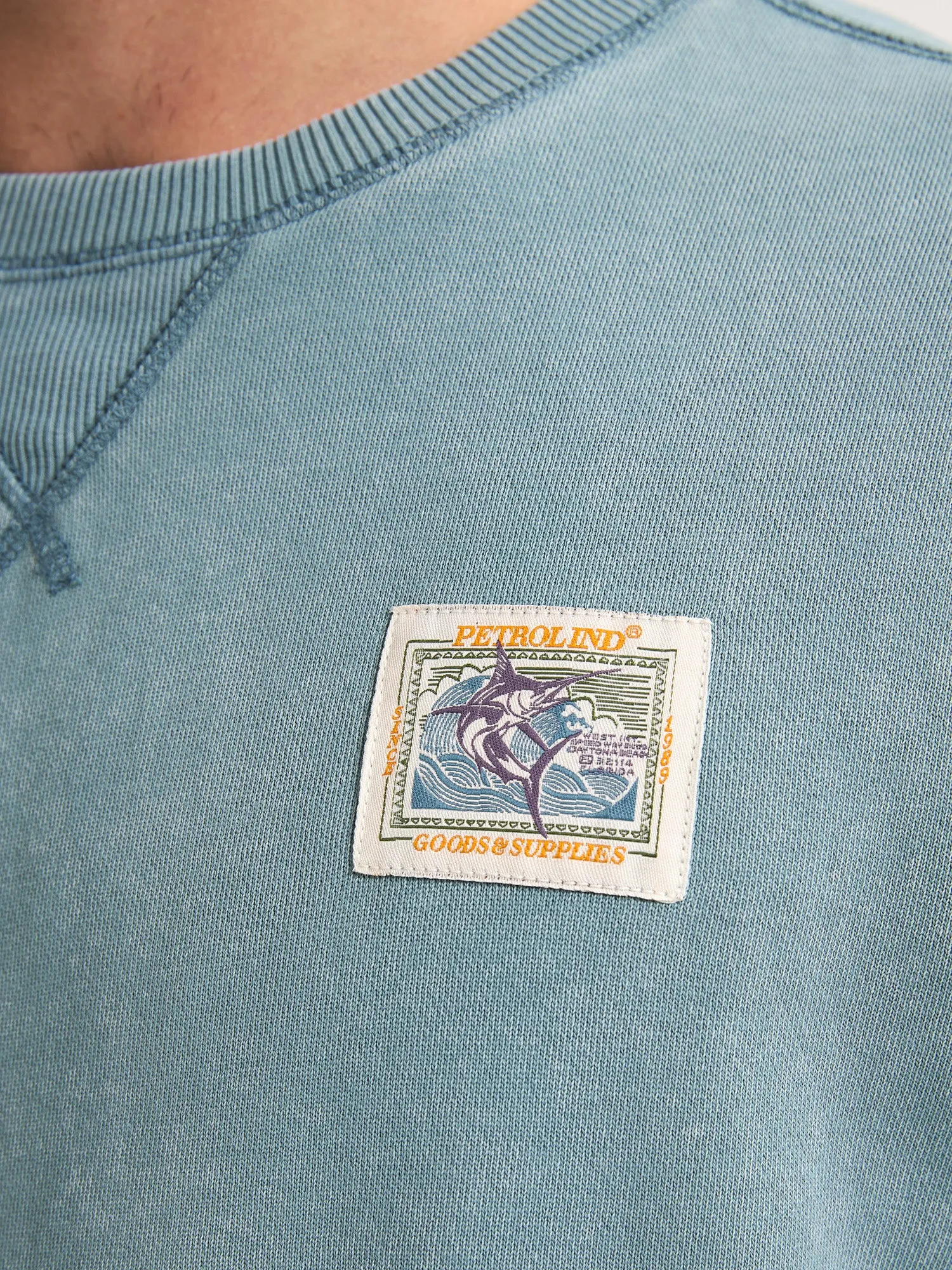 Logo-print Sweater Gulfstream