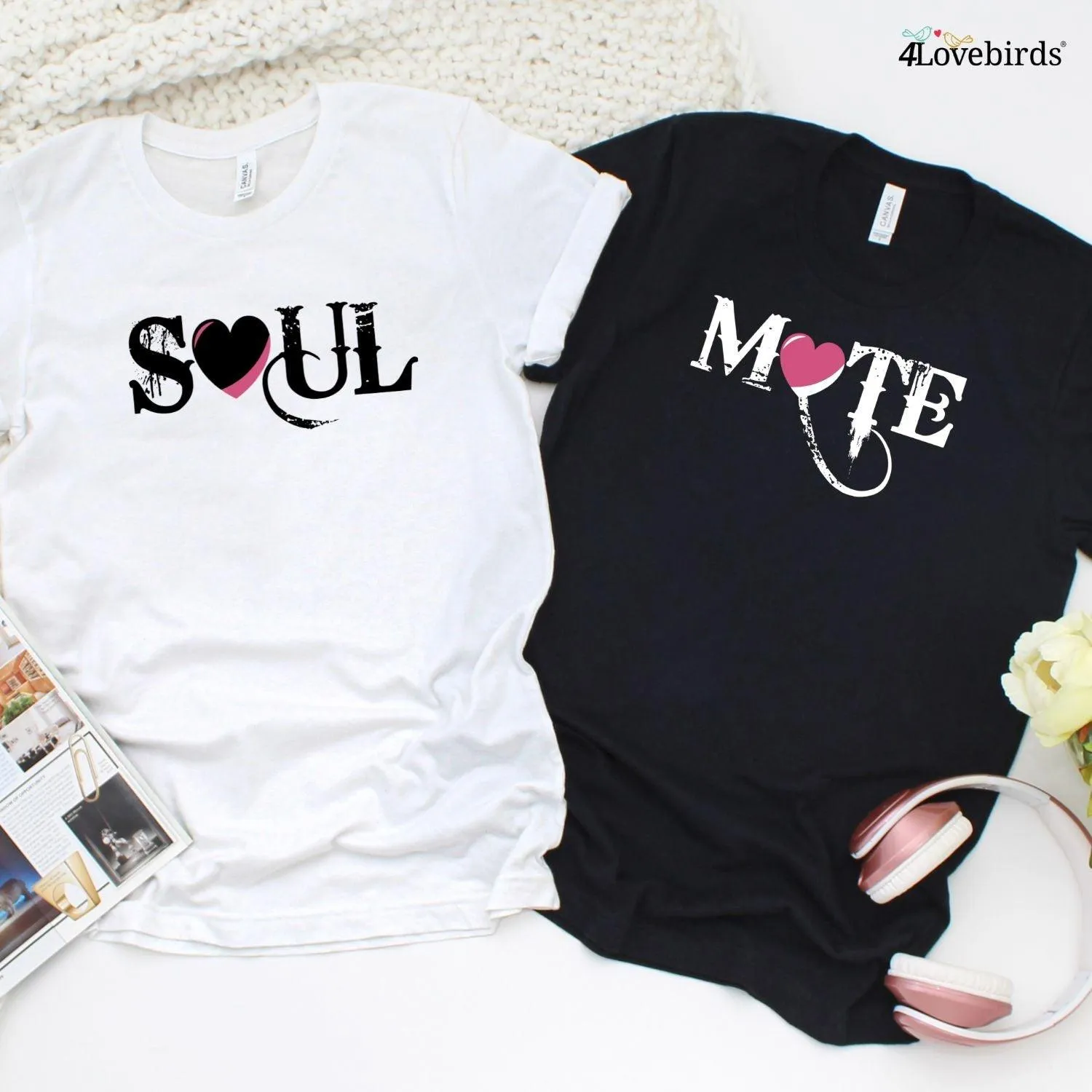 Matching Set: Soul & Mate Outfit for Valentine's & Weddings