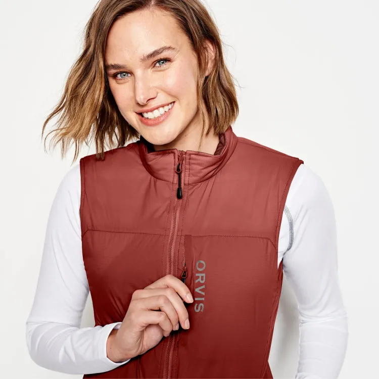 Orvis Ladies Pro Insulated Gilet - Rhubarb