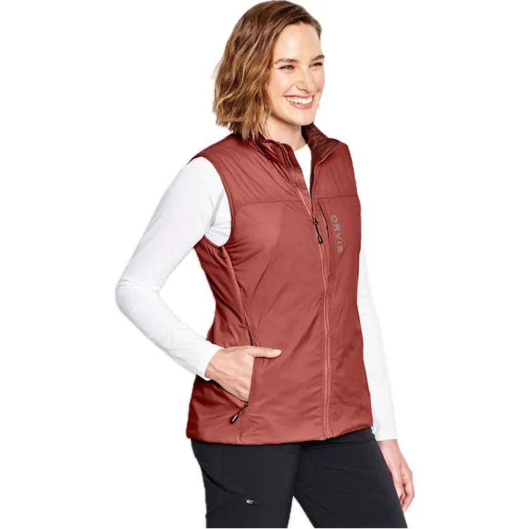 Orvis Ladies Pro Insulated Gilet - Rhubarb