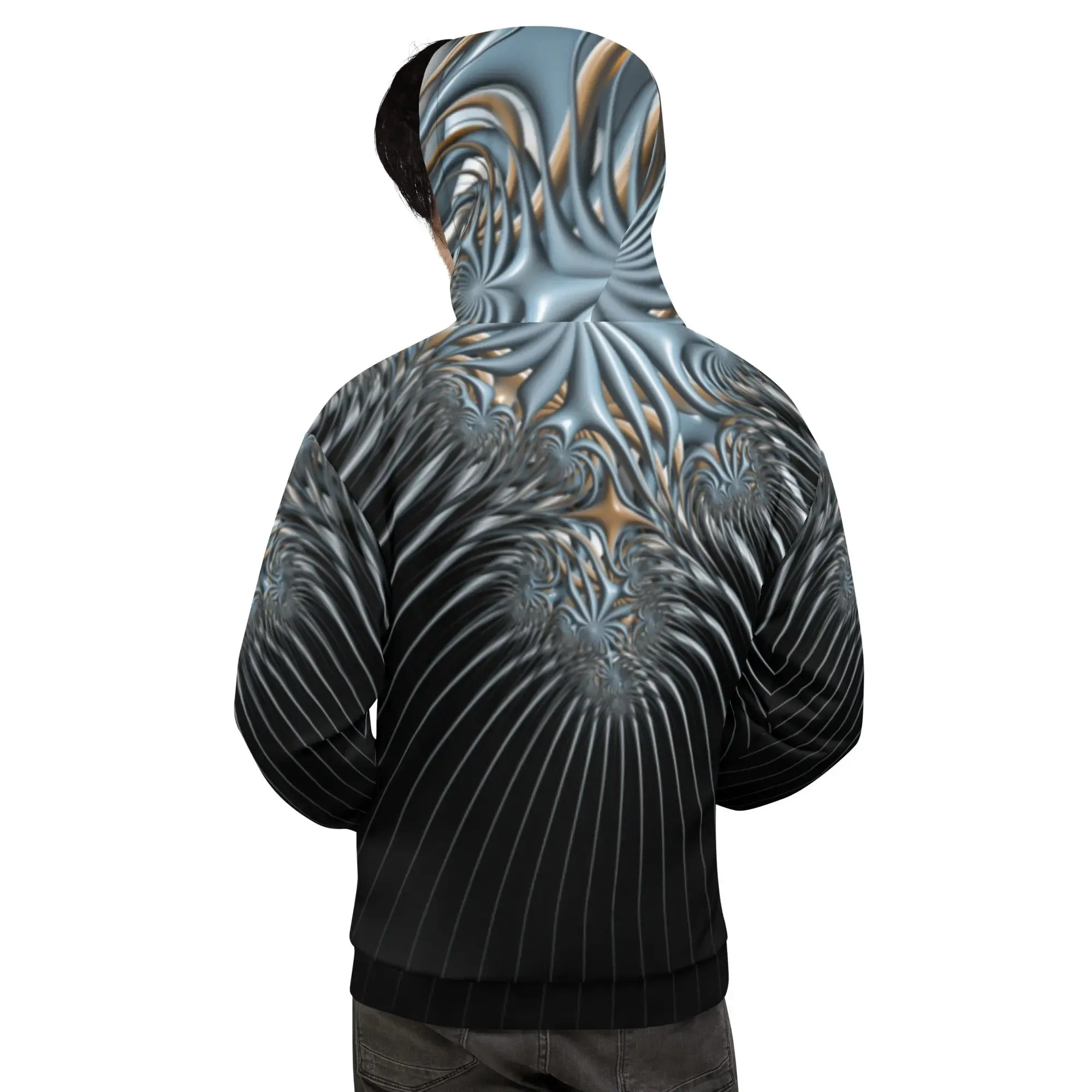 "Galactic Starfish" Collection - Space Creature Unisex Hoodie