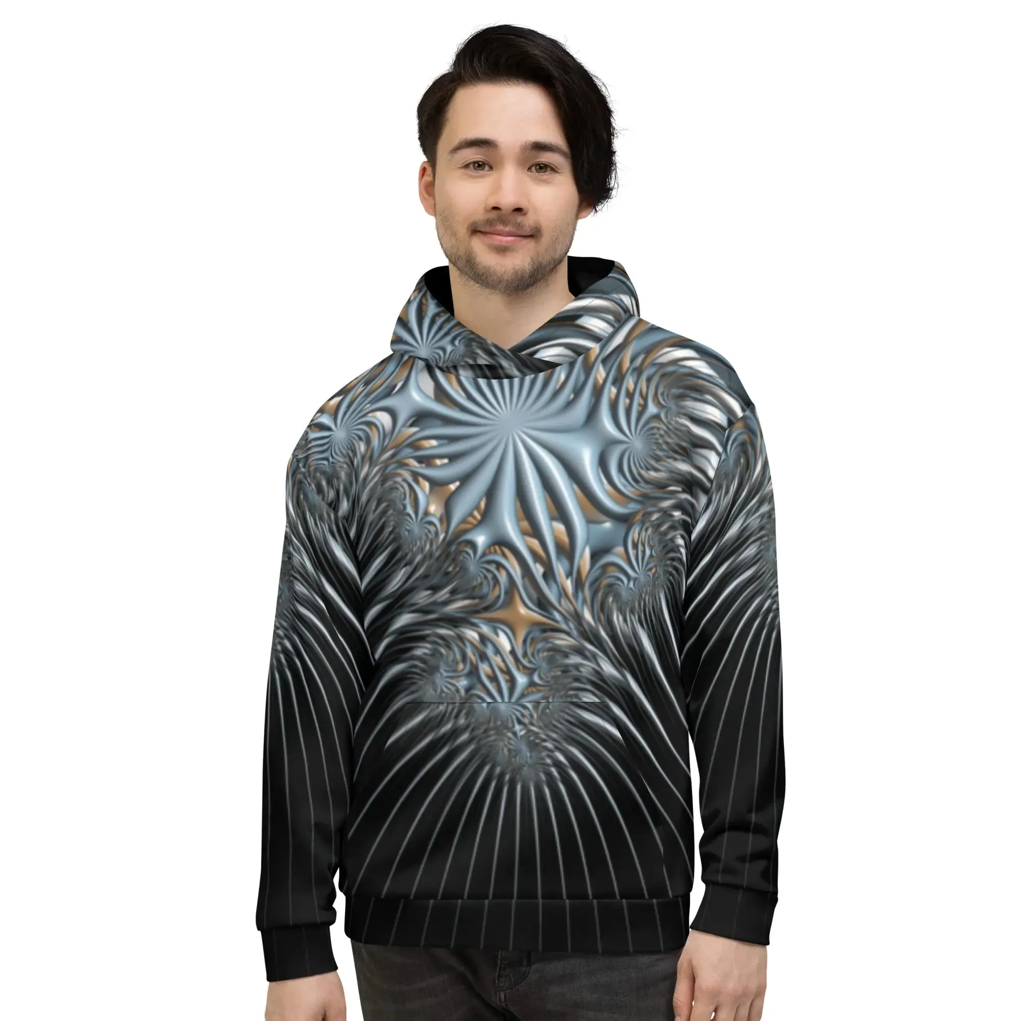 "Galactic Starfish" Collection - Space Creature Unisex Hoodie