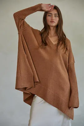 Rei Pullover Top in Brown