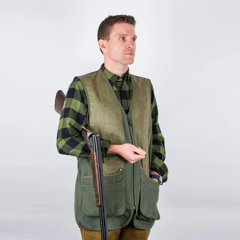 Ridgeline Report Mens Shooting Vest - Olive