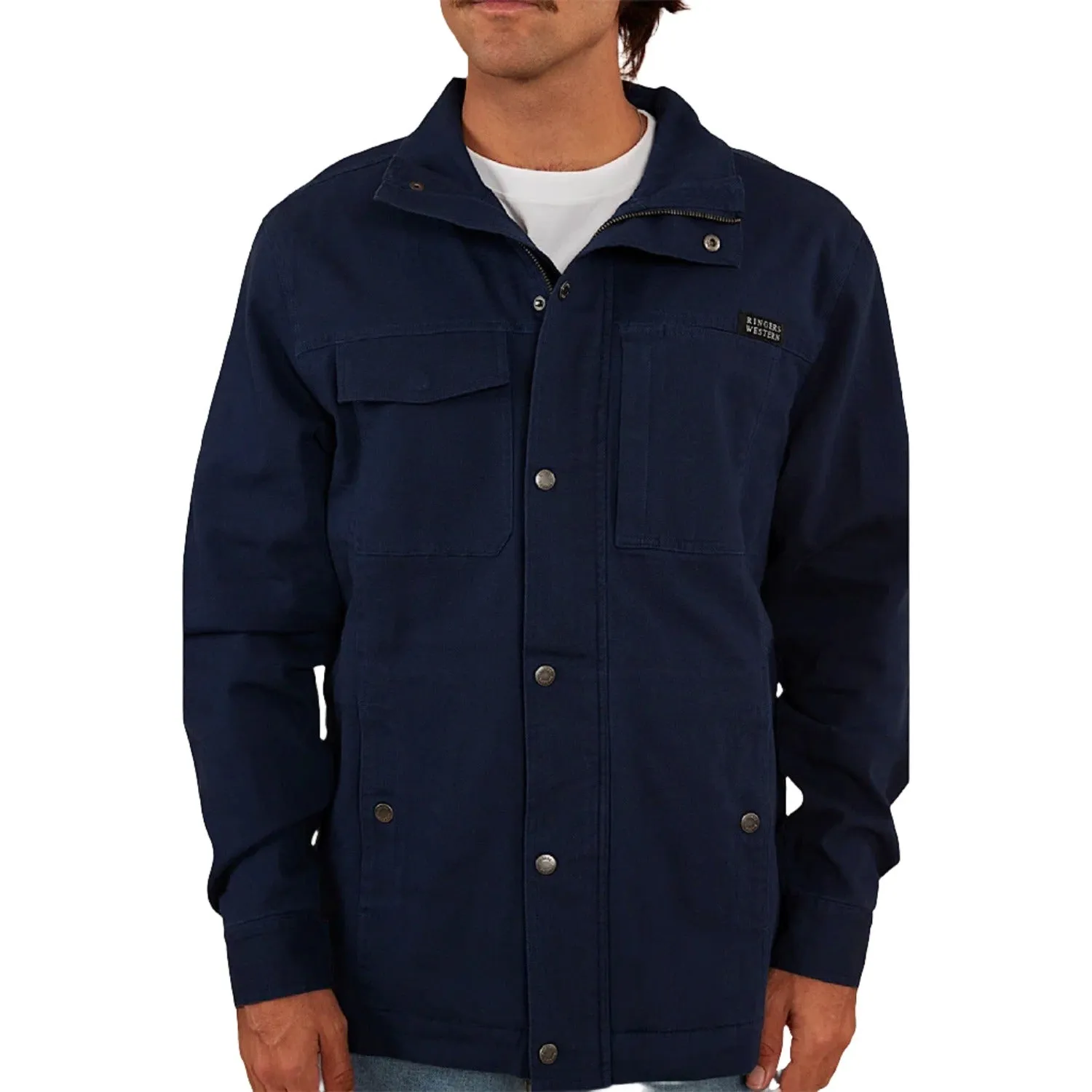 Ringers Western Pokolbin Men's Jacket - Dark Navy