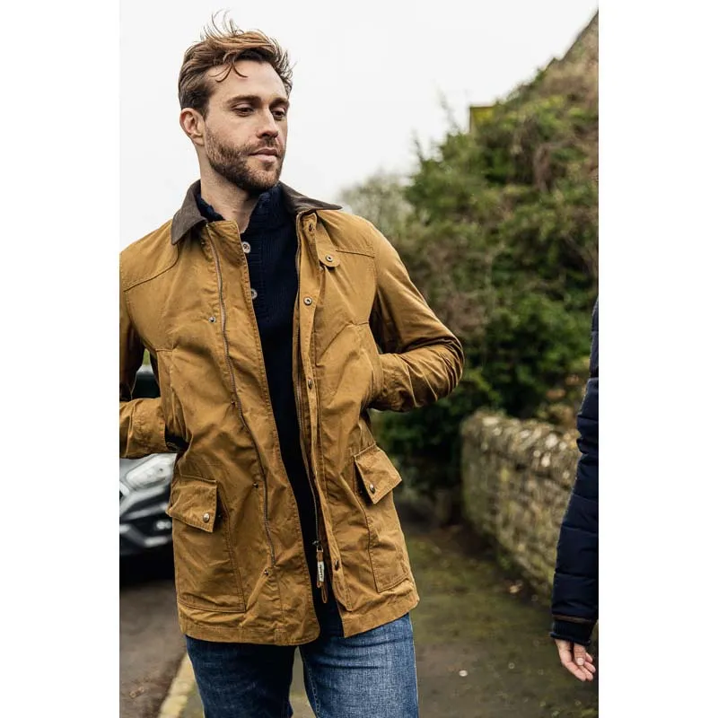 Schoffel Preston Mens Wax Jacket - Bracken