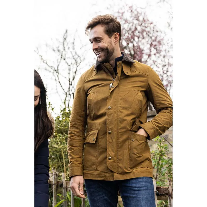 Schoffel Preston Mens Wax Jacket - Bracken