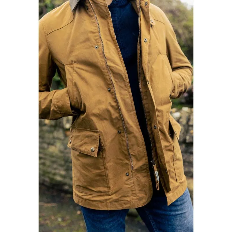 Schoffel Preston Mens Wax Jacket - Bracken