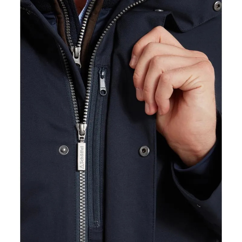 Schoffel Whitton Primaloft Mens Venturi Waterproof Coat - Navy