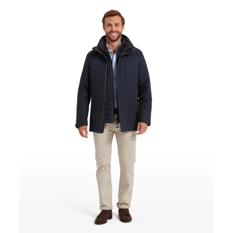 Schoffel Whitton Primaloft Mens Venturi Waterproof Coat - Navy