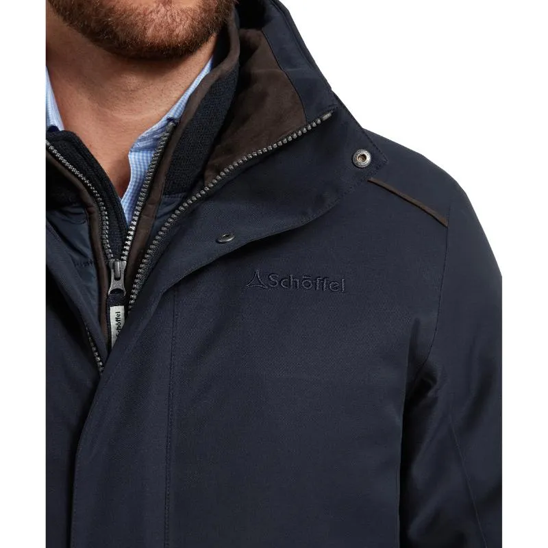 Schoffel Whitton Primaloft Mens Venturi Waterproof Coat - Navy