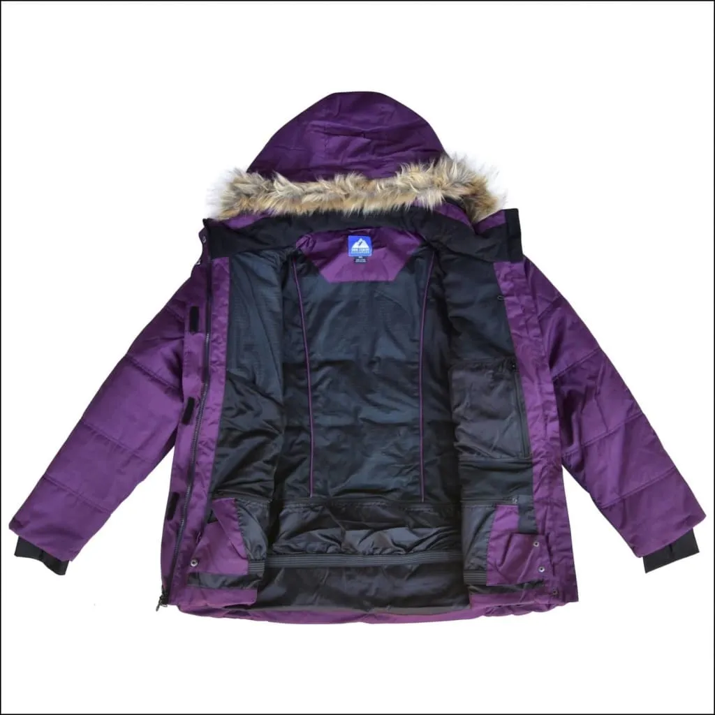 Snow Country Outerwear Girls Kids Youth Insulated Winter Ski Jacket Coat Aspens Calling S-L