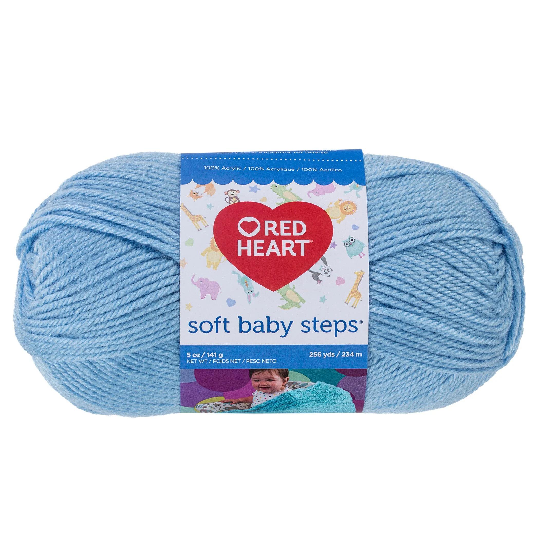 Soft Baby Steps Yarn Solid Colors E746 5 oz