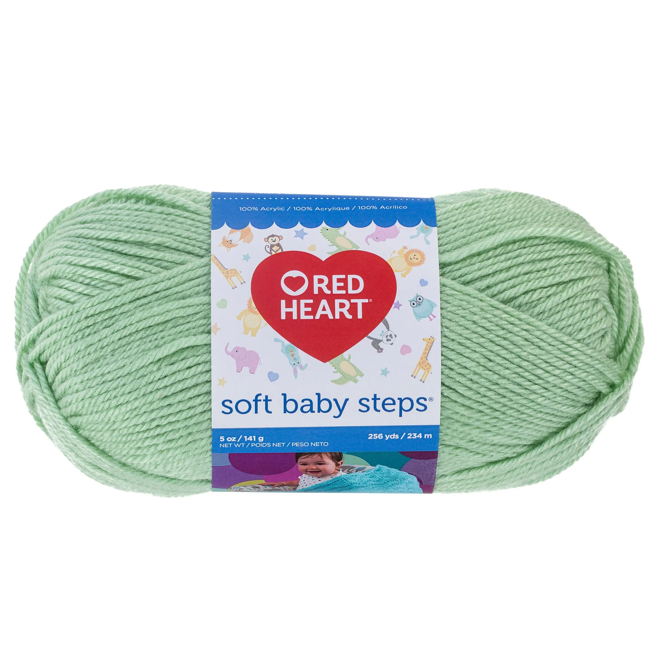 Soft Baby Steps Yarn Solid Colors E746 5 oz