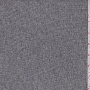 Stone Grey Sweater Knit Fabric