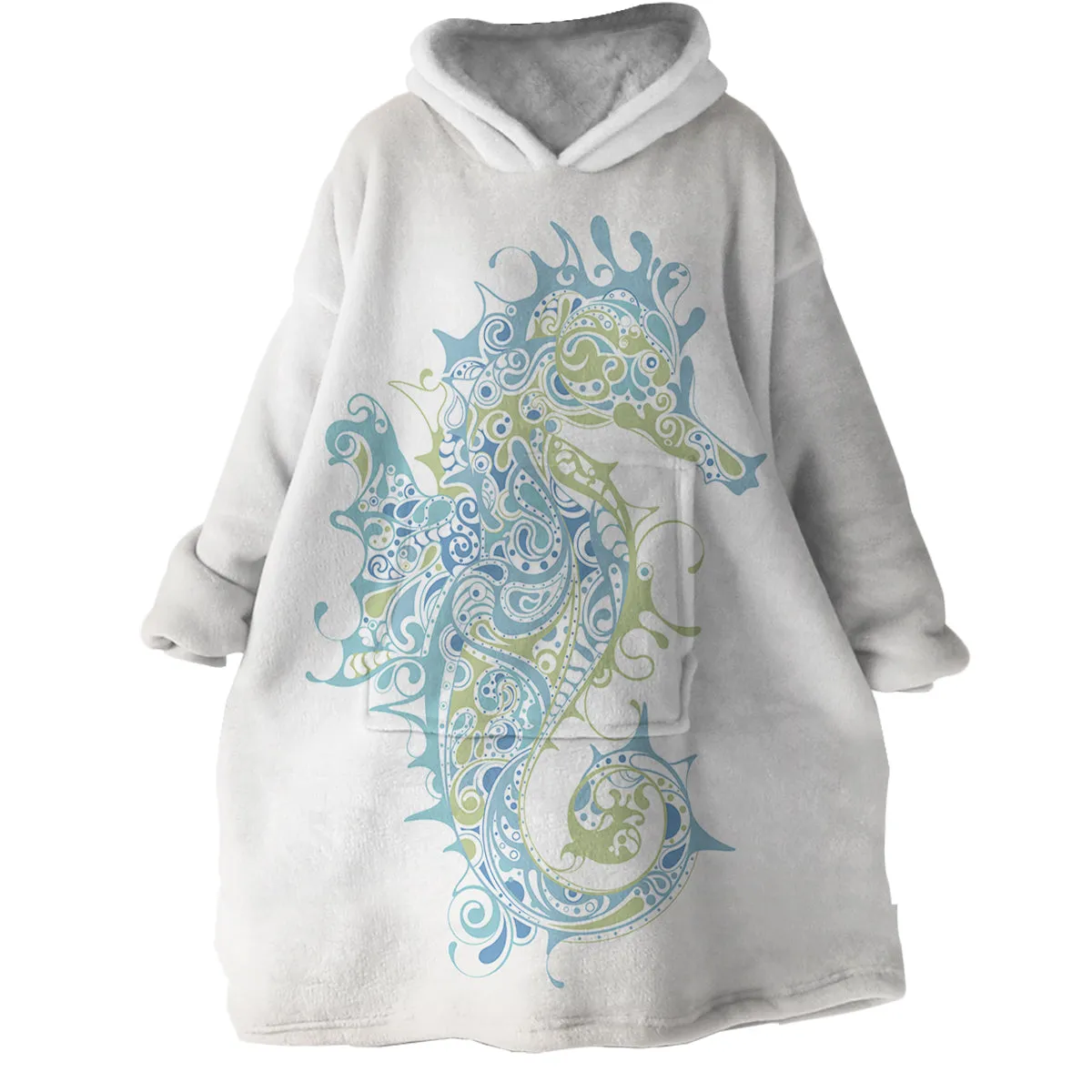 Sugar Seahorse Wearable Blanket Hoodie