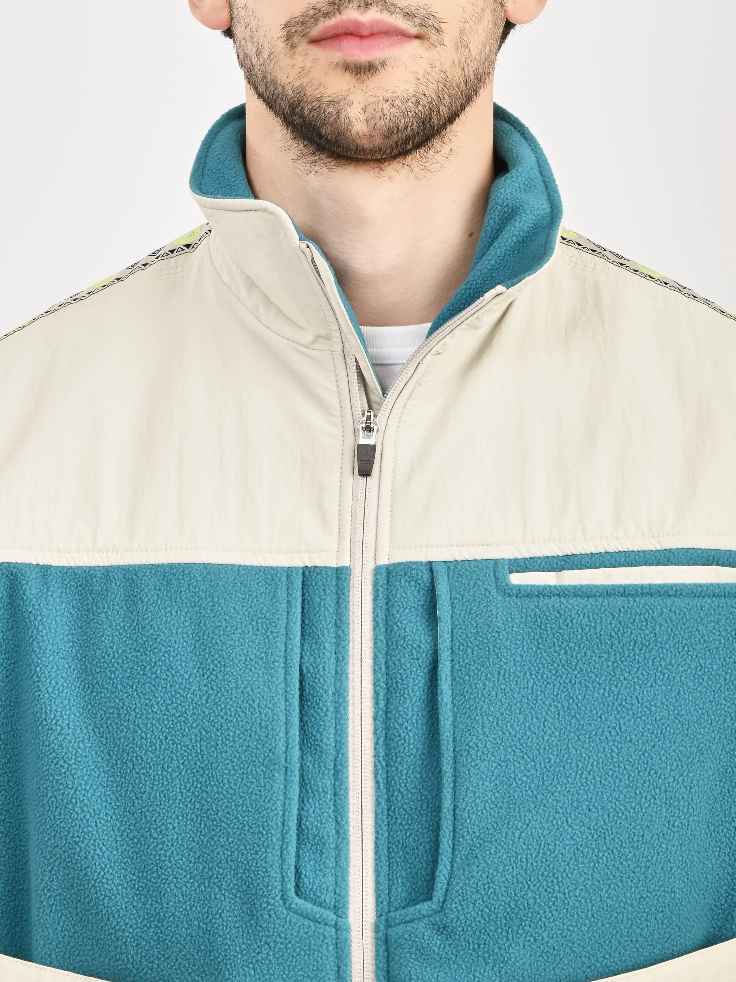 Teal/Grey Pamona Winter Running Jacket