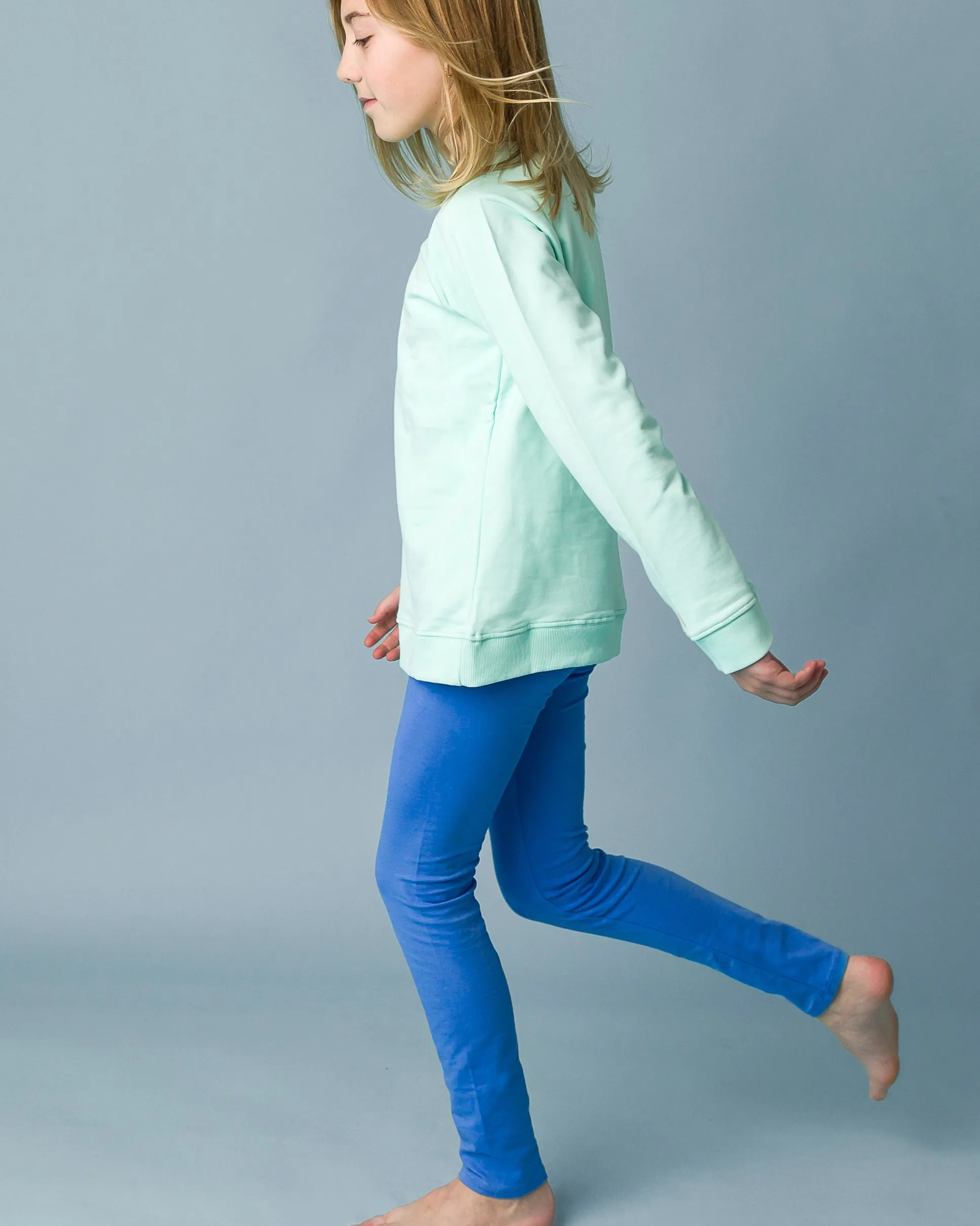 The Organic Legging [Marine Blue]