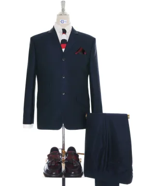 Tonic Suit | Dark Navy Blue Mod Tonic Suit