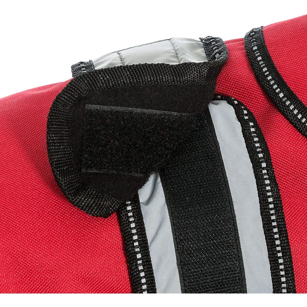 Trespaws Duke 2 IN 1 Red Waterproof Dog Jacket (S)