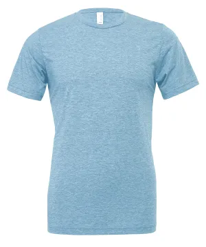 Unisex triblend crew neck t-shirt | Denim Triblend