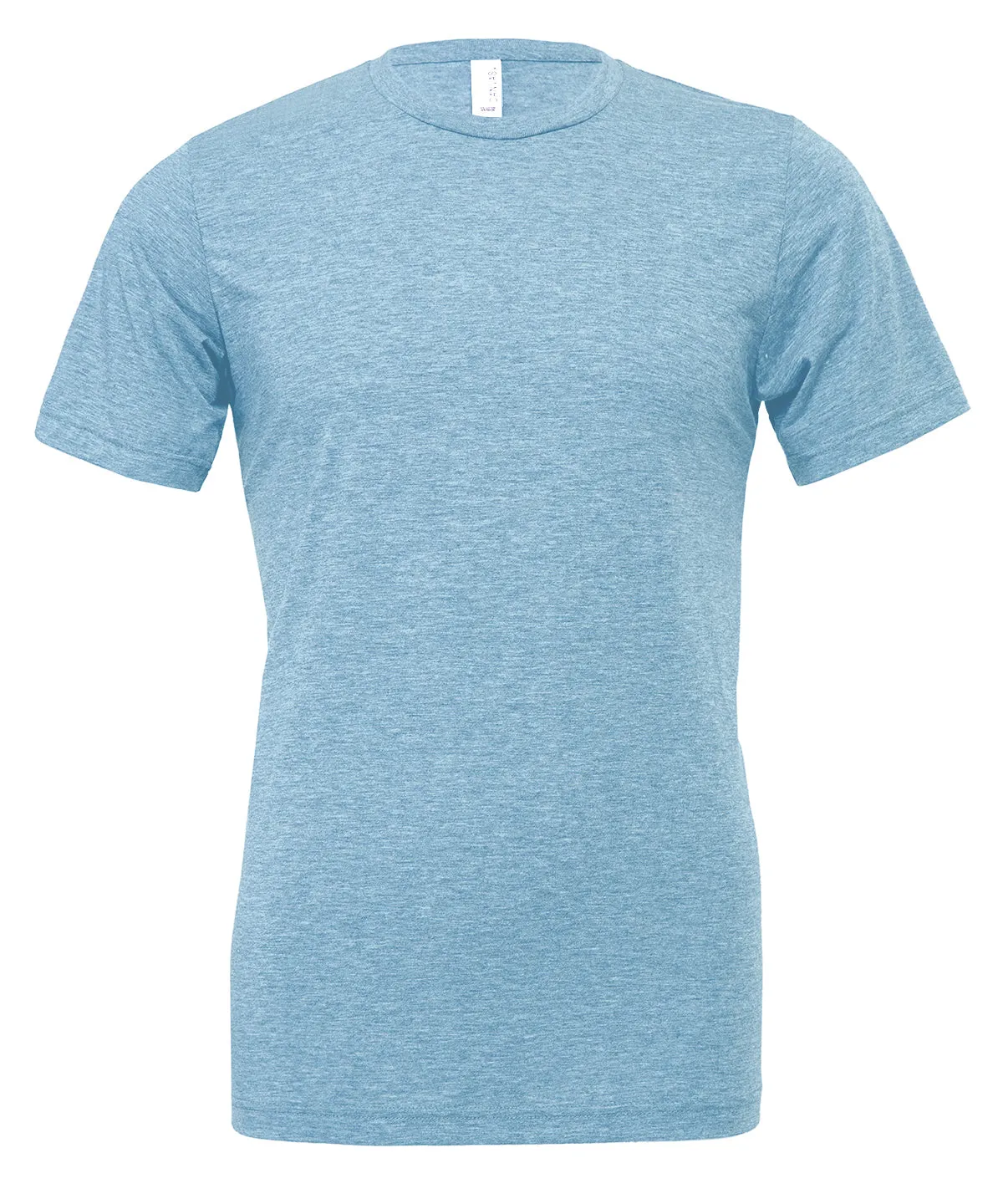 Unisex triblend crew neck t-shirt | Denim Triblend