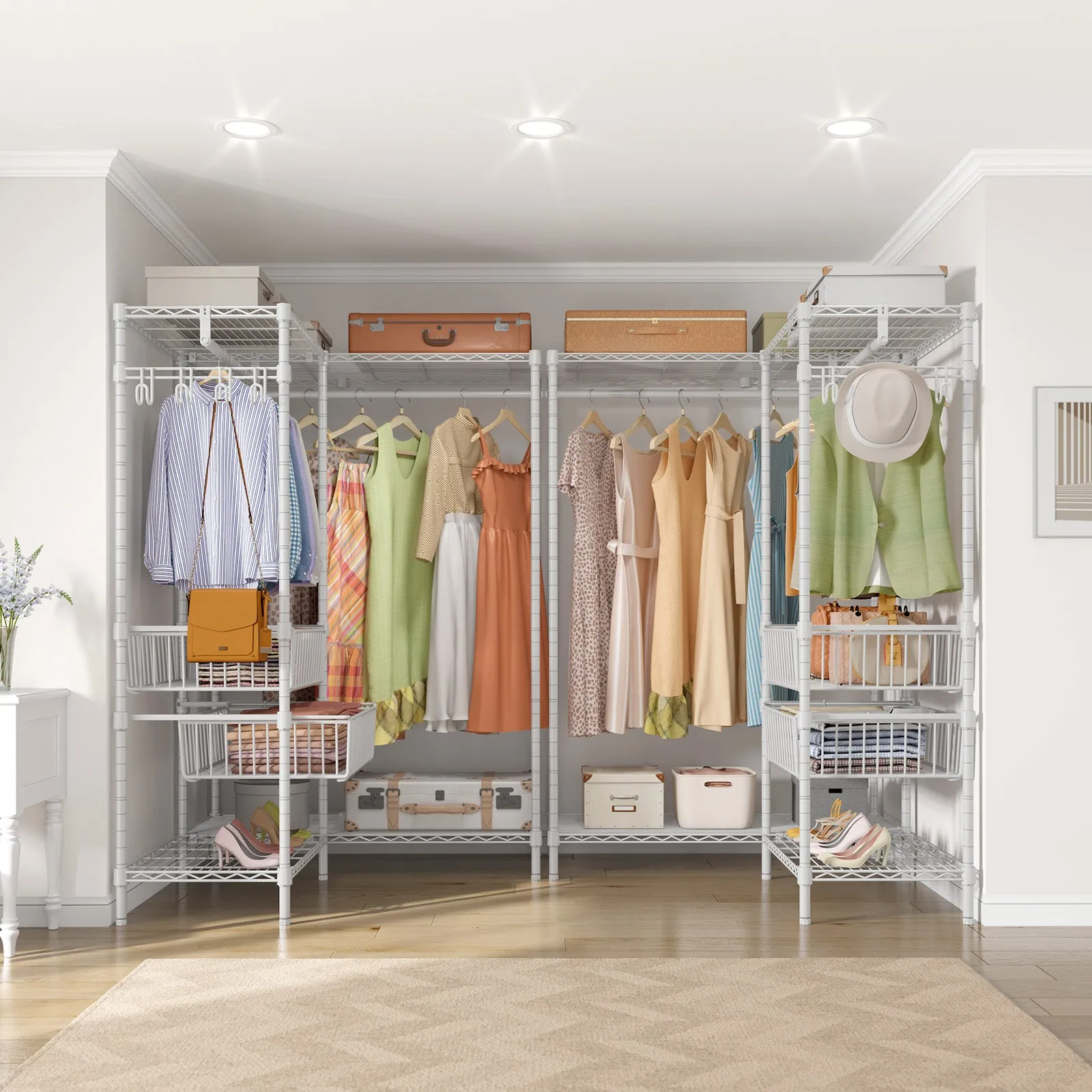 VIPEK L9 Corner Garment Rack