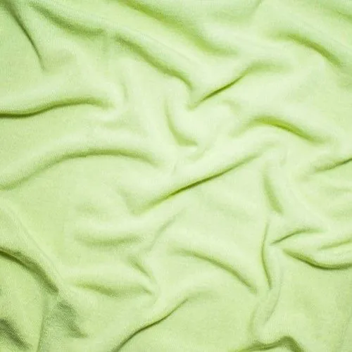 Wizard Green Semi-Opaque Jersey Knit Fabric