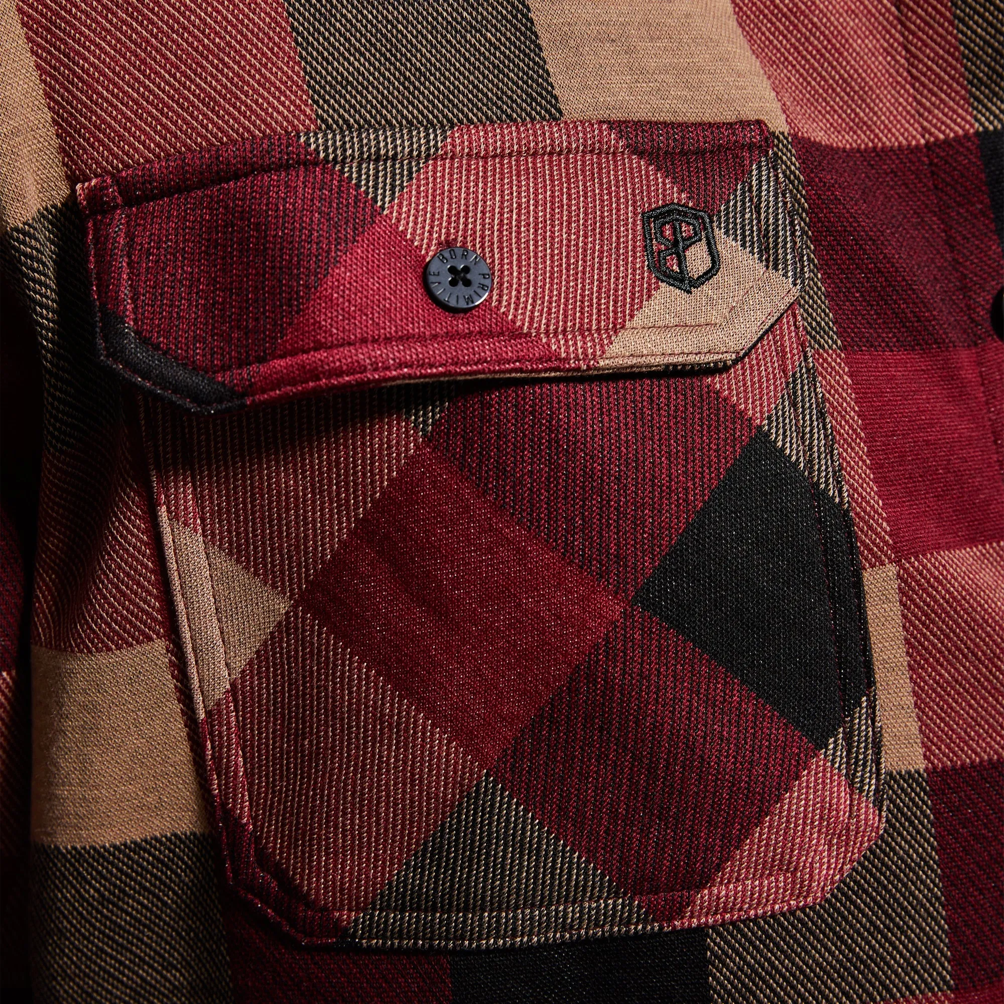 Woodsman Stretchy Flannel (Inferno)