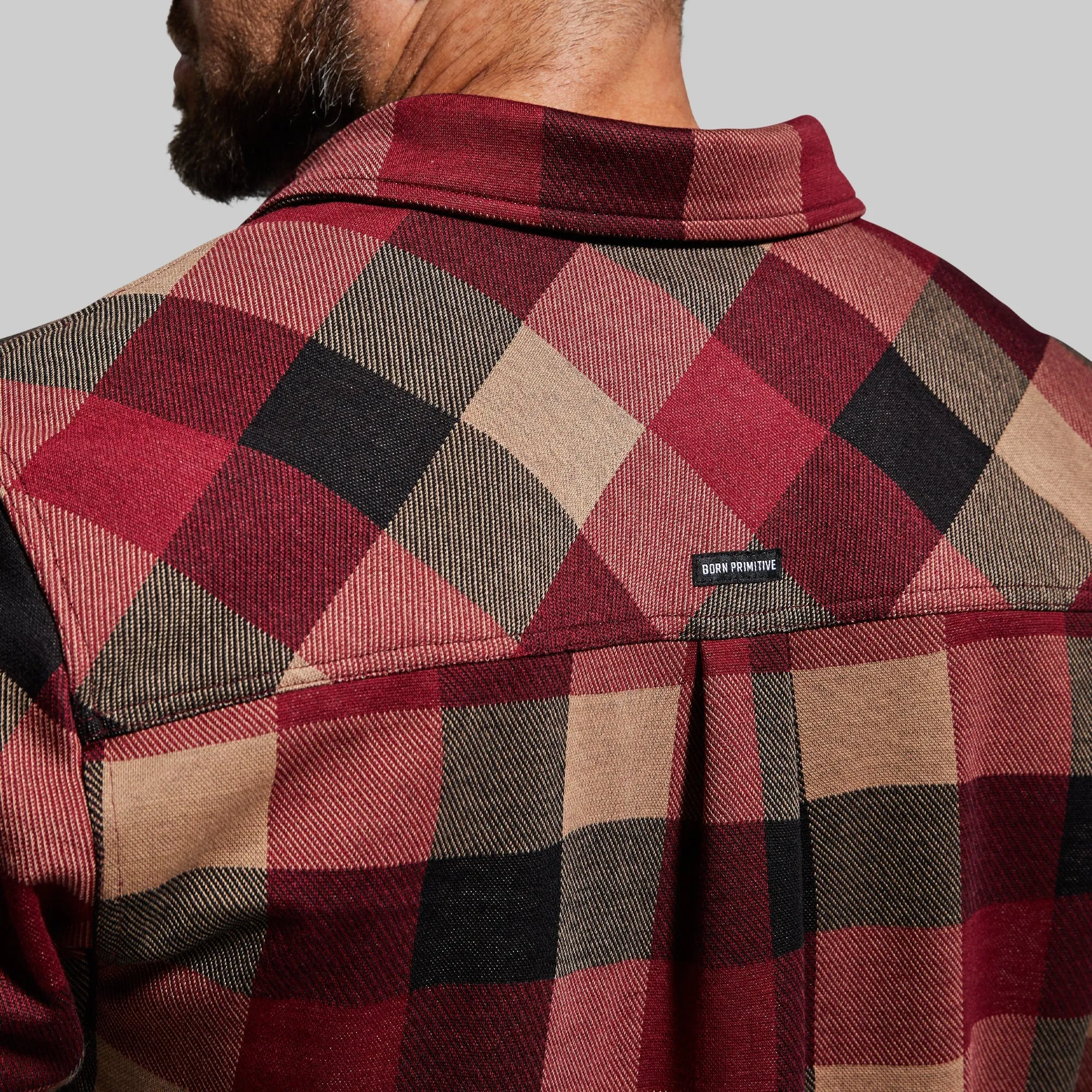 Woodsman Stretchy Flannel (Inferno)