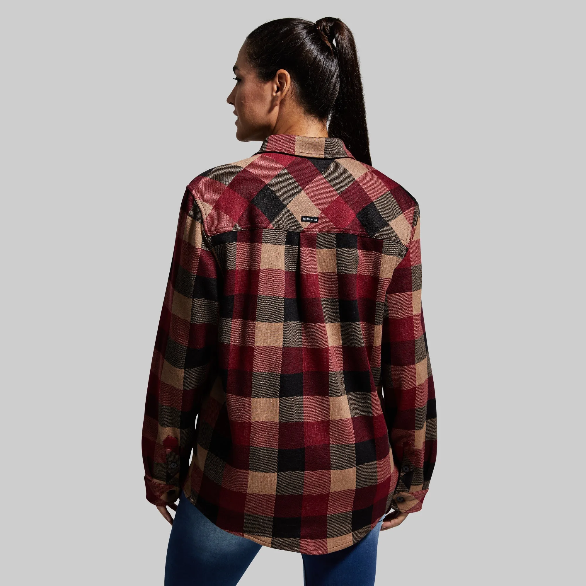 Woodsman Stretchy Flannel (Inferno)