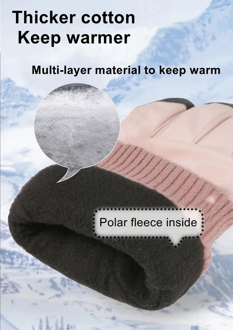 XUELUNZ Winter Gloves